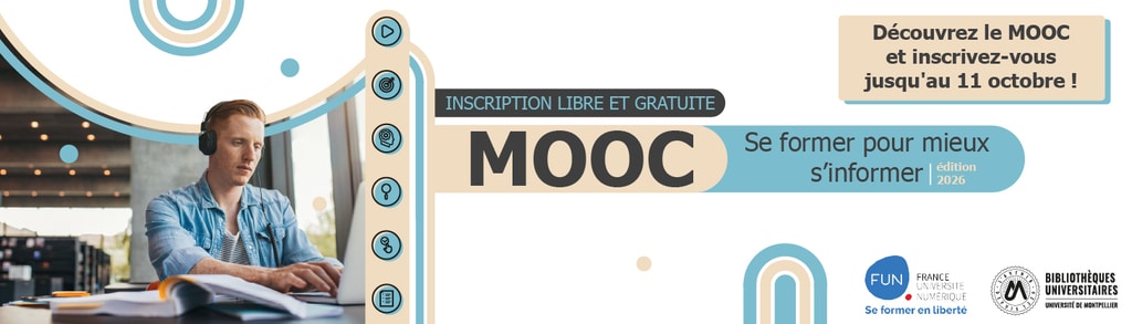 Bandeau visuel montrant les informations concernant le MOOC 2026